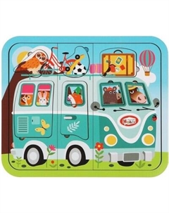 Развивающая игра Mapacha Путешествие на автобусе / 962217