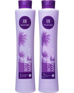 Набор косметики для волос Malecula Botox Make Up 45 White Шампунь+Маска