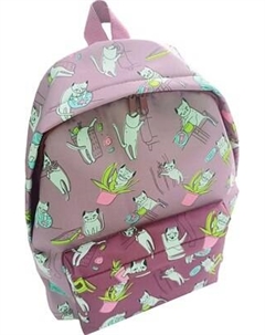 Школьный рюкзак Centrum Коты-хулиганы бордо / 70433