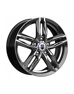 Литой диск K&K KC731-dpl Sayan 16x6" 5x100мм DIA 57.1мм ET 38мм Dark Platinum K&k