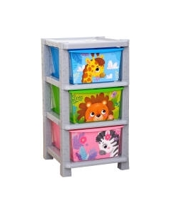 Комод пластиковый Соломон Веселый зоопарк / 4758972