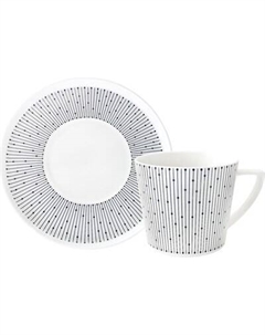 Чашка с блюдцем Коралл Scandi NB2308-CS