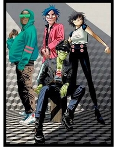 Постер Citydecor Gorillaz 3