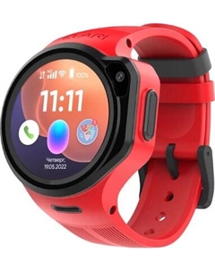 Умные часы детские Elari KidPhone Маруся 4GR M / KP-4GR-M-RED