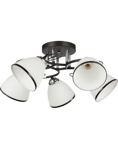 Потолочный светильник Mirastyle WX-10138/5 BK+CR