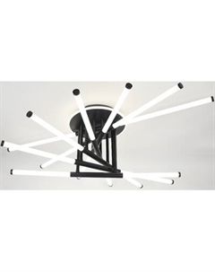 Потолочный светильник Mirastyle XL-80011/7+1 BK
