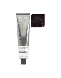 Крем-краска для волос Revlonissimo Color Sublime Vegan тон 3 Revlon professional