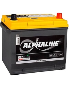 Автомобильный аккумулятор AlphaLINE R AGM 35-650 D23L 65R D23 Alphaline