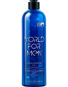 Шампунь-гель для душа Bio World Освежающий 2в1 Bio world