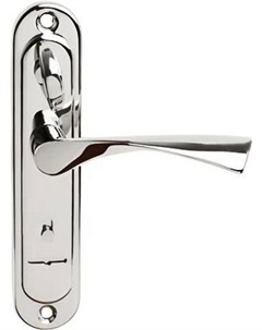 Ручка дверная Apecs HP-77.0323-S-C-CR-L