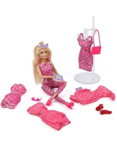 Кукла с аксессуарами Карапуз София / DRESSFW2-S-BB