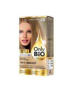 Крем-краска для волос Only Bio Color Стойкая тон 7.0 Only bio