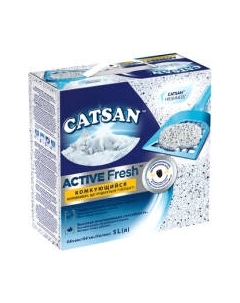 Наполнитель для туалета Active Fresh Catsan