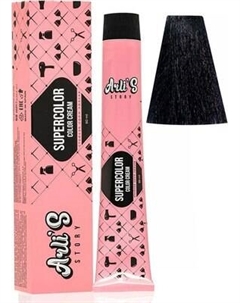 Крем-краска для волос Arli's Story Supercolor Color Cream тон 1.1 Arli's story