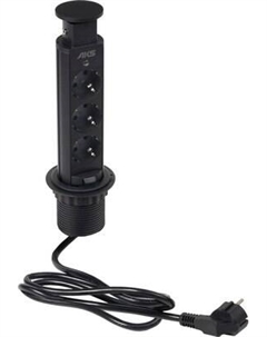 Блок розеточный AKS Выдвижной Vulcan Aks