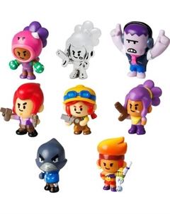 Набор фигурок коллекционных Brawl Stars Кроу и Амбер / BRW2070C Brawl stars