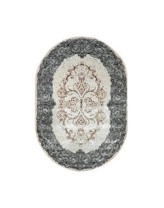 Ковер Rome 3281A-KGRI-BEJ-OVAL Bossan