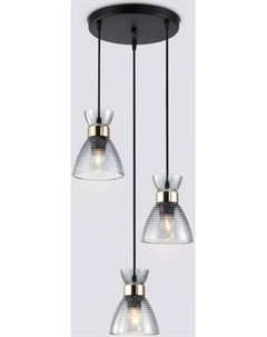 Люстра Ambrella TR3408/3 BK/FGD/SM
