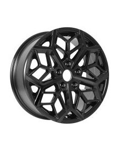 Литой диск KDW KD1710 17x7" 5x114.3мм DIA 66.1мм ET 50мм Black Polished Kdw