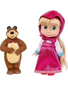 Кукла с аксессуарами Карапуз Маша и Медведь / 83034S25