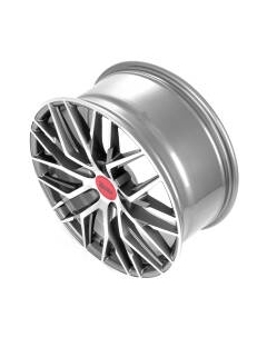 Литой диск RS4 18x8" 5x112" DIA 72.6мм ET 45мм Palladium Front Polish Mam