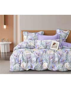 Комплект постельного белья Реноме Евро Оливковая коллекция. Простыня на резинке УУ 056