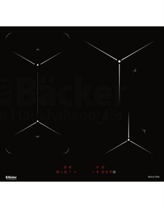 Индукционная варочная панель Backer BIH604-1T-S4 Black