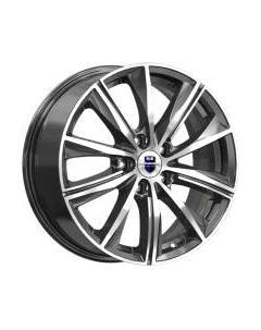 Литой диск K&K Солар 17x7" 5x112мм DIA 66.6мм ET 45мм Алмаз черный K&k