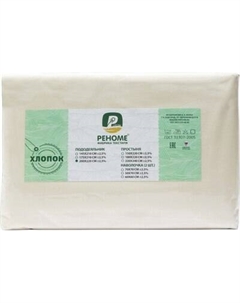 Простыня Реноме Поплин на резинке 90x200x30
