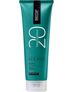 Маска для волос Biotop 20 Volumizing Boost Hair Mask Для объема волос