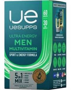 Витаминно-минеральный комплекс UESUPPS Ultra Energy Men Multivitamin Formula Uesupps