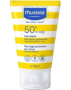 Лосьон для загара Mustela с очень высокой степенью защиты