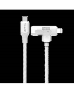 Кабель Momax 1-Link Flow Duo 2в1 / DL56W