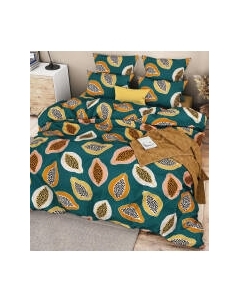 Комплект постельного белья Ночь нежна Папайя Стандарт Евро 50x70 / 70946-1+70648-17