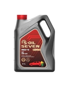 Моторное масло S-Oil Seven Red №9 SP 0W20 / E108280 S-oil seven