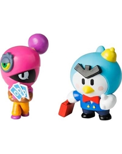 Набор фигурок коллекционных Brawl Stars Мистер Пи и Тара / BRW2015E Brawl stars