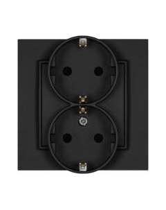 Розетка Karlik Mini 12MGP-2sp 2Х2P+Z