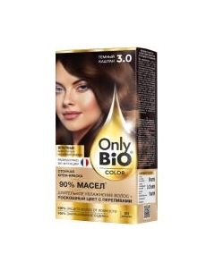 Крем-краска для волос Only Bio Color Стойкая тон 3.0 Only bio
