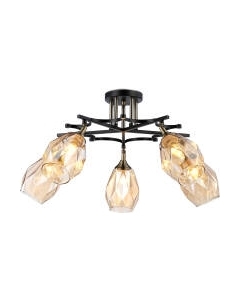 Люстра Ambrella TR303035/5 SB/BK/TI