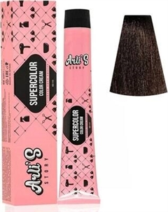 Крем-краска для волос Arli's Story Supercolor Color Cream тон 4.0 Arli's story
