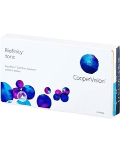 Контактная линза AST Sph+4.00 CYL-1.75 ax170 R8.7 Biofinity