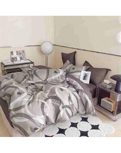 Комплект постельного белья Alleri Перкаль Elite 2сп с европростыней / Пер-172