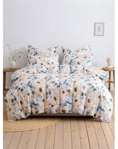 Комплект постельного белья Ночь нежна Эвери 2сп Евро 70х70 / 20603-1+20312-18