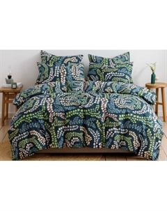 Комплект постельного белья Ночь нежна Лабиринт растений сем 50x70 / 20541-1+20312-8