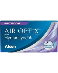 Контактная линза Air Optix HydraGlyde Multifocal Sph 0.00 HI ADD +2.5 R8.6 Air optix