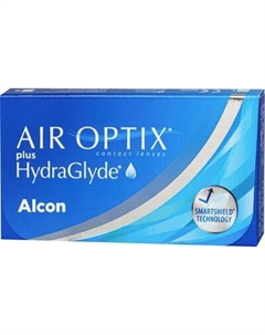 Комплект контактных линз Air Optix Plus HydraGlyde Sph+6.50 R8.6 D14.2 Air optix