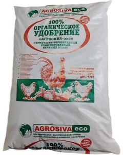Удобрение На основе куриного помета Agrosiva-eco