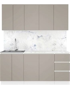 Кухонный гарнитур Артём-Мебель Мэри СН-114 без стекла МДФ 1.8м Артём-мебель