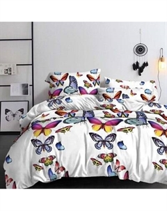 Комплект постельного белья Alleri Эко Сатин Евро / СС-550