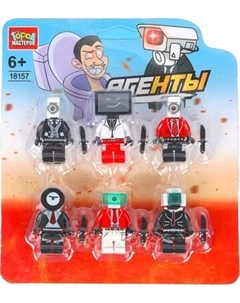 Элемент конструктора Город мастеров Фигурки skibidi toilet / 18157-ZH